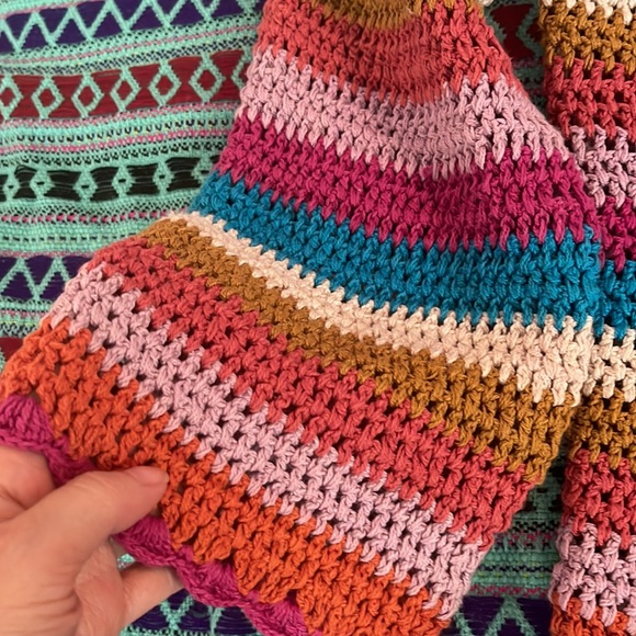 XiRENA Dreamstate Cardigan Boho crochet knit S  Sold Out Online ❤️🩷💙💚🩵 - Picture 10 of 14